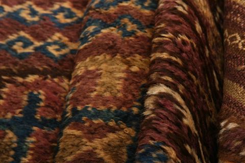 Baluch Red Hand Knotted 46 X 62 Area Rug 100-27854 Image 2
