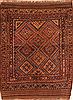 Baluch Red Hand Knotted 46 X 62  Area Rug 100-27854 Thumb 0