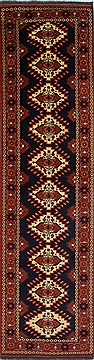 Turkman Beige Runner Hand Knotted 2'8" X 10'2"  Area Rug 250-27855