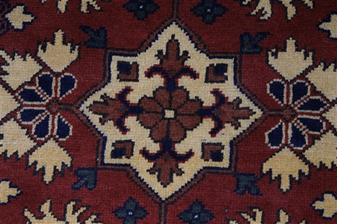 Turkman Beige Runner Hand Knotted 29 X 811 Area Rug 250-27858 Image 1