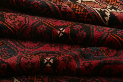 Baluch Red Hand Knotted 39 X 62 Area Rug 100-27859 Image 3