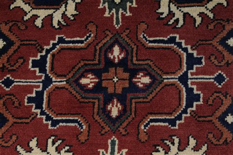 Turkman Beige Runner Hand Knotted 29 X 97 Area Rug 250-27861 Image 4