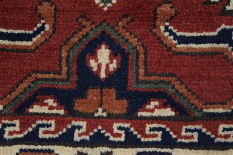 Turkman Beige Runner Hand Knotted 29 X 97 Area Rug 250-27861 Image 7