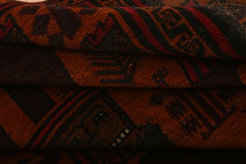 Baluch Red Hand Knotted 36 X 68 Area Rug 100-27862 Image 3