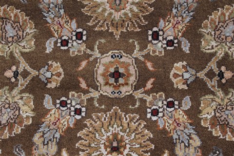 Kashan Beige Hand Knotted 40 X 62 Area Rug 250-27865 Image 4