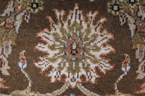 Kashan Beige Hand Knotted 40 X 62 Area Rug 250-27865 Image 7