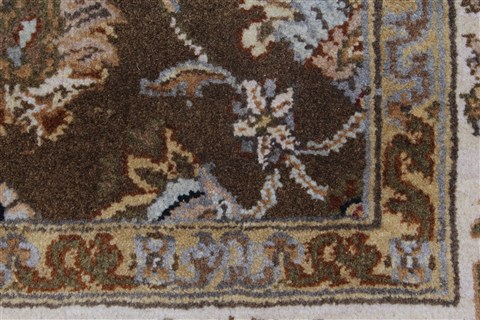 Kashan Beige Hand Knotted 40 X 62 Area Rug 250-27865 Image 8