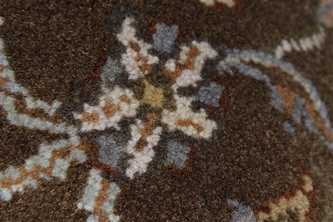 Kashan Beige Hand Knotted 40 X 62 Area Rug 250-27865 Image 9
