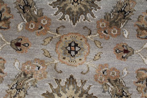 Kashan Beige Hand Knotted 41 X 64 Area Rug 250-27866 Image 7