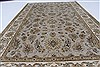 Kashan Beige Hand Knotted 41 X 64  Area Rug 250-27866 Thumb 5