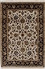 Kashan Beige Hand Knotted 41 X 60  Area Rug 250-27868 Thumb 0