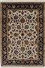 Kashan Beige Hand Knotted 41 X 60  Area Rug 250-27868 Thumb 0