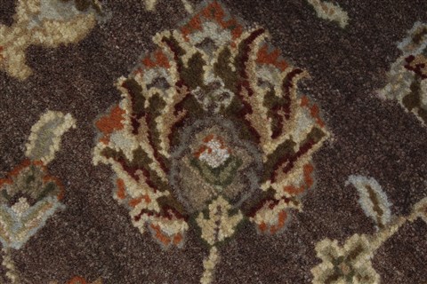 Kashan Brown Hand Knotted 41 X 63 Area Rug 250-27869 Image 10