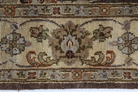 Kashan Brown Hand Knotted 41 X 63 Area Rug 250-27869 Image 5