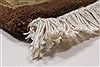 Kashan Brown Hand Knotted 41 X 63 Area Rug 250-27869 Thumb 9