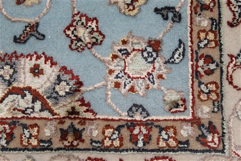 Tabriz Beige Hand Knotted 42 X 60 Area Rug 250-27872 Image 8
