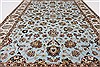 Tabriz Beige Hand Knotted 42 X 60  Area Rug 250-27872 Thumb 2