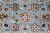Tabriz Beige Hand Knotted 42 X 60 Area Rug 250-27872 Thumb 4