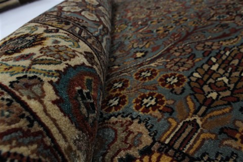 Tabriz Brown Hand Knotted 40 X 511 Area Rug 250-27875 Image 2