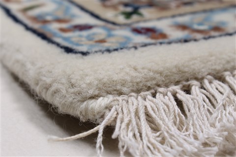 Nain Blue Hand Knotted 41 X 62 Area Rug 250-27876 Image 7