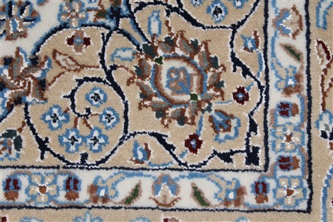 Nain Blue Hand Knotted 41 X 62 Area Rug 250-27876 Image 9
