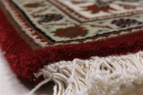 Mahi Beige Hand Knotted 41 X 63 Area Rug 250-27877 Image 6