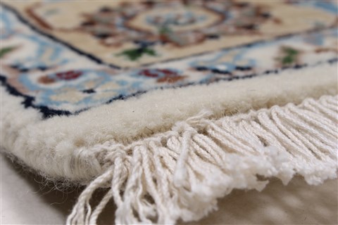 Nain Beige Hand Knotted 41 X 62 Area Rug 250-27878 Image 6