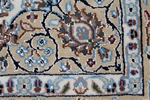 Nain Beige Hand Knotted 41 X 62 Area Rug 250-27878 Image 9