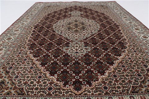 Mahi Beige Hand Knotted 41 X 61 Area Rug 250-27879 Image 1