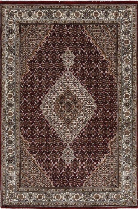 Mahi Beige Hand Knotted 40 X 60  Area Rug 250-27886 Image 0