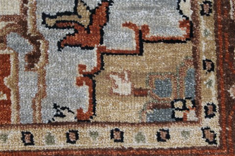 Serapi Brown Hand Knotted 40 X 511 Area Rug 250-27887 Image 11