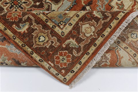 Serapi Brown Hand Knotted 40 X 511 Area Rug 250-27887 Image 2
