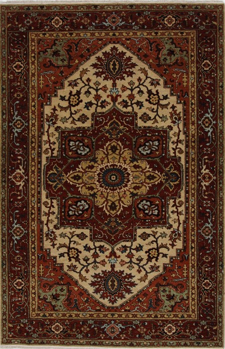 Serapi Brown Hand Knotted 311 X 61 Area Rug 250-27888 Image 0