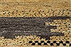 Gabbeh Yellow Hand Knotted 40 X 60 Area Rug 100-27889 Thumb 2