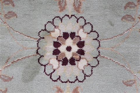 Kashmar Beige Hand Knotted 310 X 52 Area Rug 100-27890 Image 6