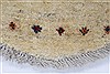 Gabbeh Beige Oval Hand Knotted 34 X 50  Area Rug 100-27892 Thumb 2