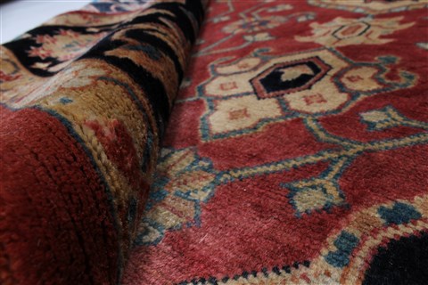 Heriz Red Hand Knotted 610 X 100 Area Rug 100-27893 Image 7