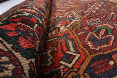 Bakhtiar Beige Hand Knotted 67 X 100 Area Rug 100-27894 Image 3