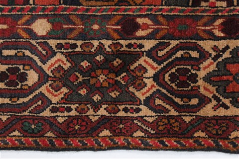 Bakhtiar Beige Hand Knotted 67 X 100 Area Rug 100-27894 Image 7