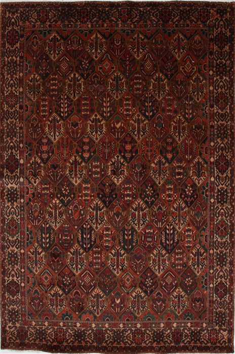 Bakhtiar Beige Hand Knotted 67 X 100 Area Rug 100-27894 Image 0