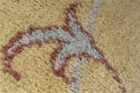 Kashmar Beige Hand Knotted 58 X 75 Area Rug 100-27898 Image 11