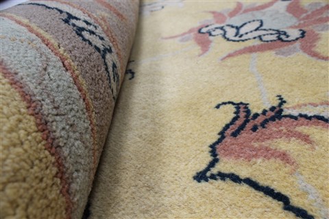Kashmar Beige Hand Knotted 58 X 75 Area Rug 100-27898 Image 1