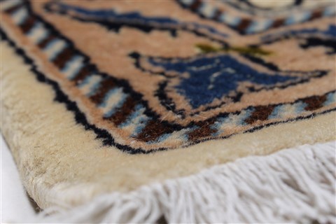 Nain Blue Hand Knotted 66 X 98 Area Rug 100-27899 Image 10