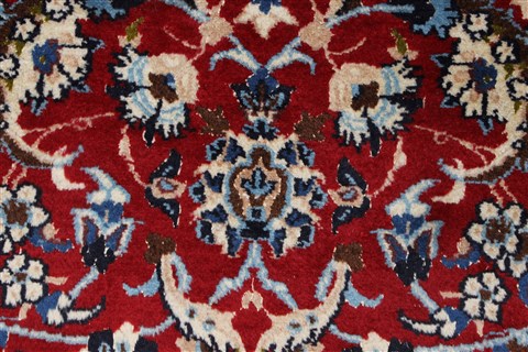 Nain Blue Hand Knotted 66 X 98 Area Rug 100-27899 Image 11