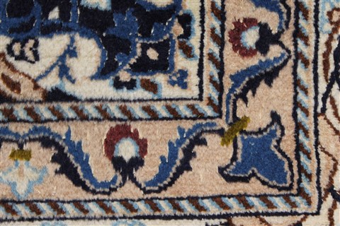 Nain Blue Hand Knotted 66 X 98 Area Rug 100-27899 Image 13