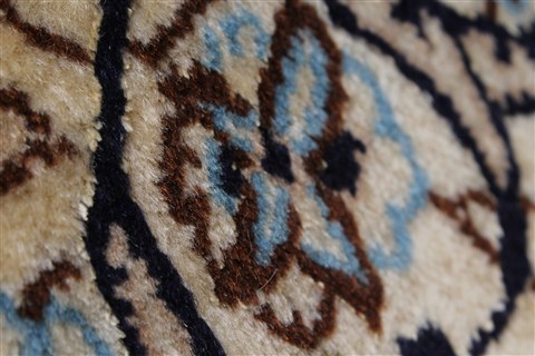 Nain Blue Hand Knotted 66 X 98 Area Rug 100-27899 Image 1