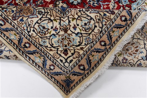 Nain Blue Hand Knotted 66 X 98 Area Rug 100-27899 Image 4