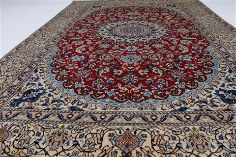 Nain Blue Hand Knotted 66 X 98 Area Rug 100-27899 Image 6