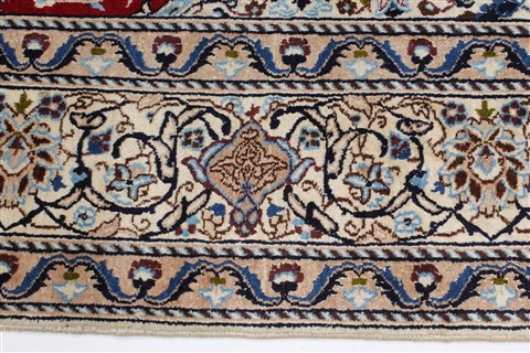 Nain Blue Hand Knotted 66 X 98 Area Rug 100-27899 Image 7