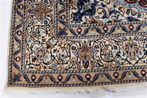 Nain Blue Hand Knotted 66 X 98 Area Rug 100-27899 Image 9